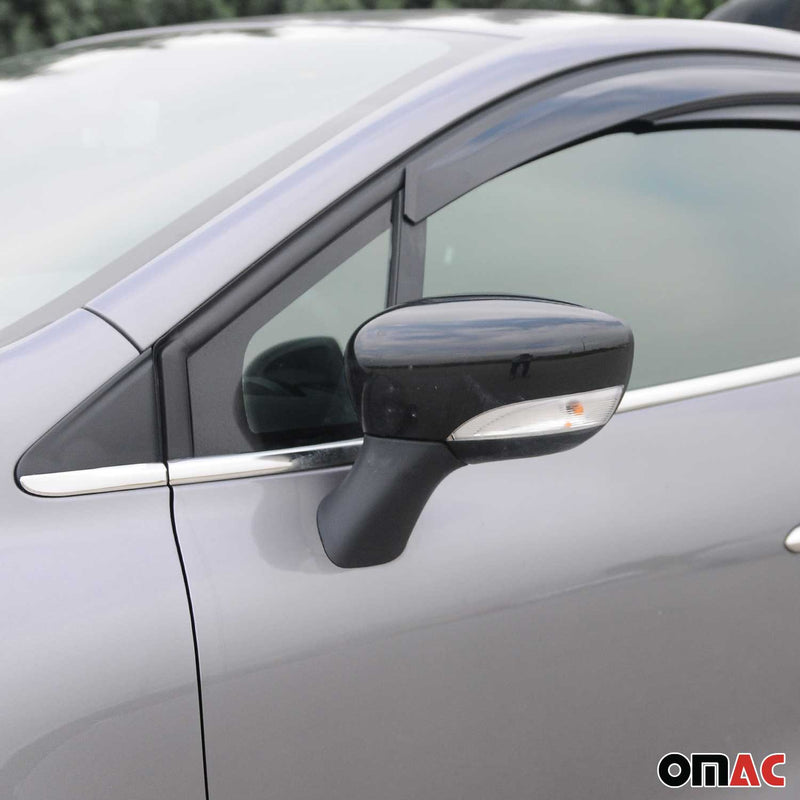 Listelli decorativi per finestrini per Renault Clio Hatchback in acciaio inox cromato 8 pezzi 