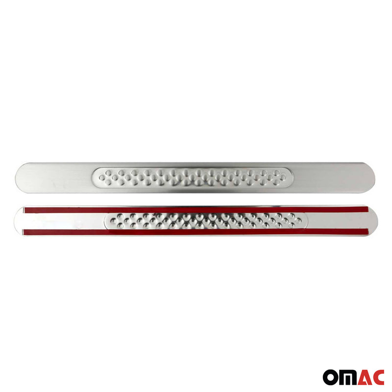 Soglie delle porte per Opel Mokka/Mokka-e 2020-2025 acciaio inox argento