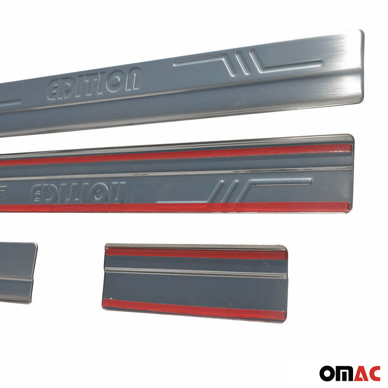 Soglie porte Edition per Ford B-Max 2010-2019 in acciaio inox 4x 