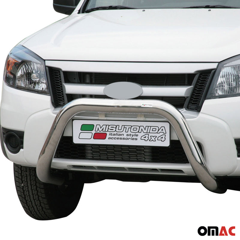 Protezione anteriore per Ford Ranger 2009-2011 ø76mm acciaio argento