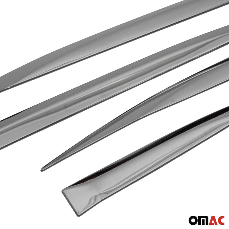 Modanatura laterale per porta per Peugeot 3008 Active P84 2016-2025 Cromata Scuro 4x 