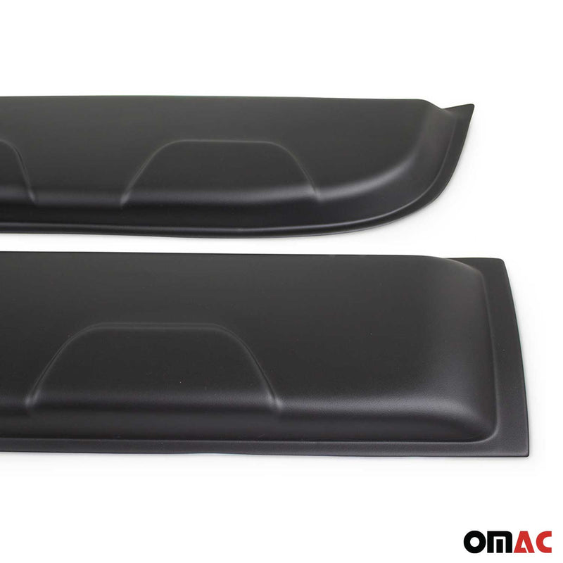 Strisce di protezione laterali per portiere 4x per Dacia Duster 2010-2018 ABS Nero 4 pezzi 