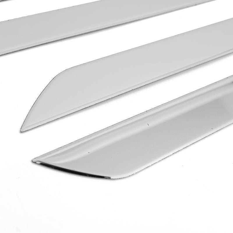 Listelli decorativi per portiere laterali per Renault Clio 5 FL 2023-2025 in acciaio inox cromato
