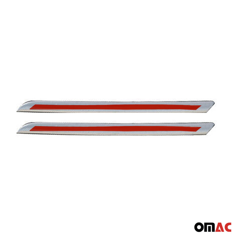 Strisce griglia per Renault Clio Grandtour 2012-2019 Cromate 2x 