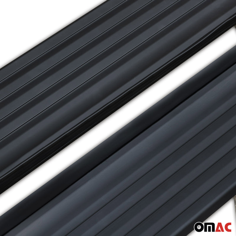 Soglie battitacco per Ford Transit Custom 2012-20 L1 Alu Nero