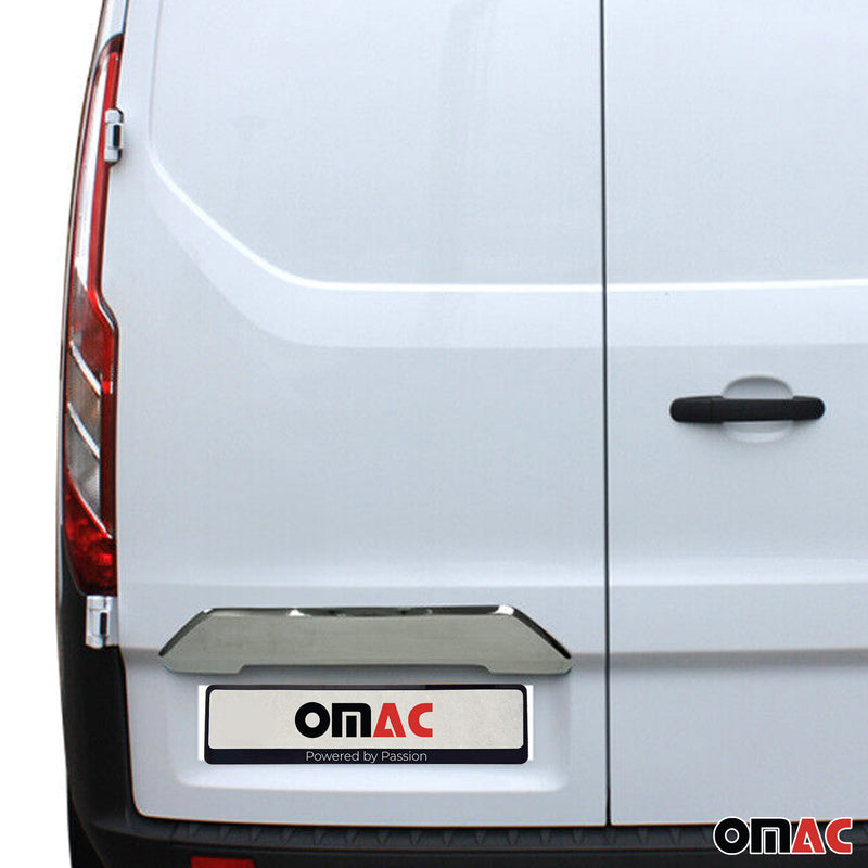 Modanatura posteriore del bagagliaio per Ford Transit Custom 2014-2024 in acciaio inox cromato