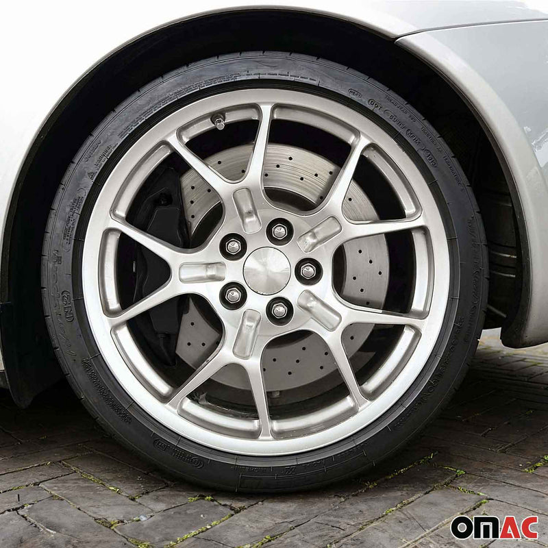 Vernice per pinze freno OMAC, vernice per pinze freno, set di vernici per auto New York Black Gloss