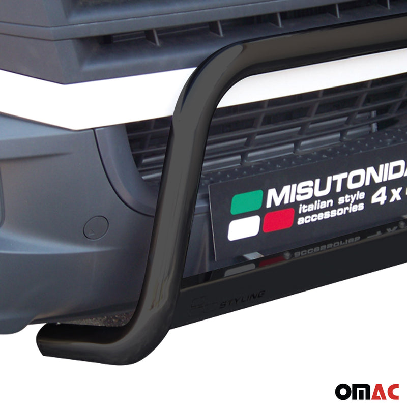 Protezione anteriore per VW Crafter 2011-2016 ø63mm acciaio nero 