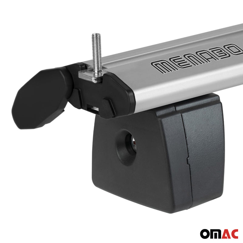 Portapacchi Menabo per barra trasversale cieca per vano di carico GMC Sierra 1500