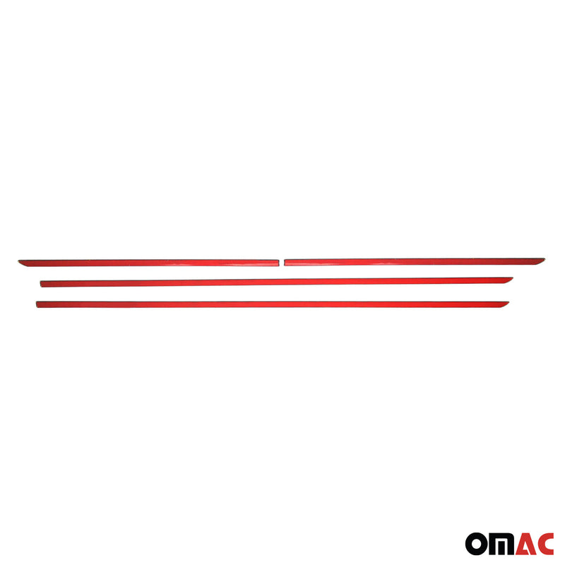 Striscia di protezione per portiera laterale per Subaru Forester 2013-2019 in acciaio inox cromato 4x