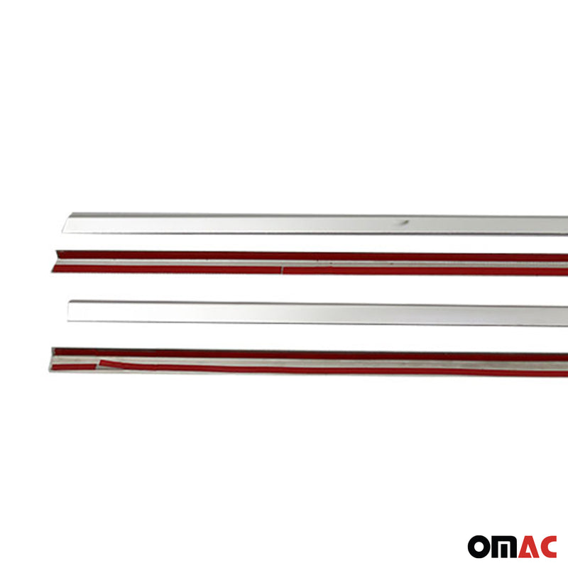 Listelli decorativi per finestrini per Land Rover Freelander 2007-2011 in acciaio inox, 4 pezzi