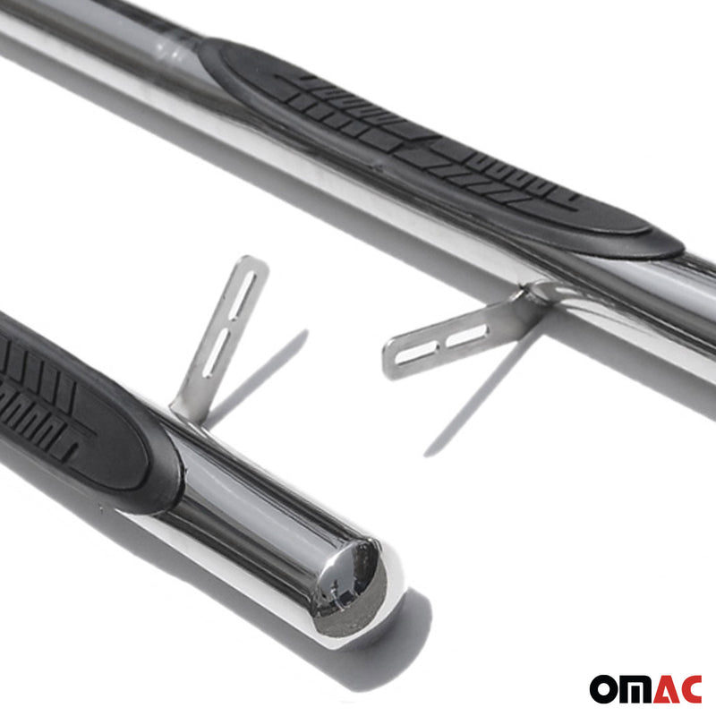 Barre laterali in acciaio per pedane laterali per VW T5 T6 Caravelle Multivan 2003-25 corte