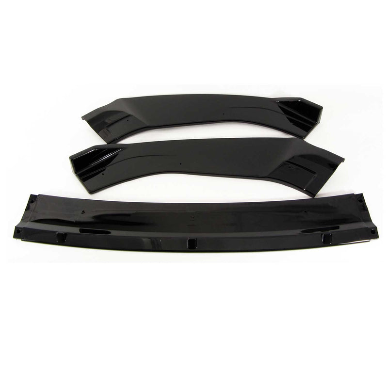 Spoiler anteriore JOM per VW Golf 7 GTi modello 2012-2018, nero lucido