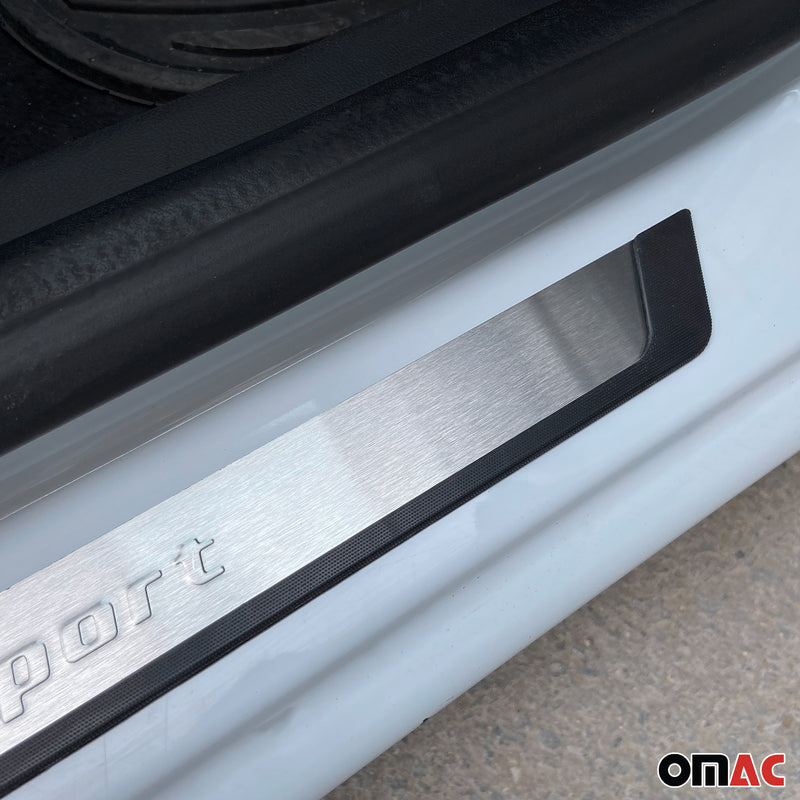 Soglie porte sportive per Ford Bronco KA Fiesta Sport cromate spazzolate 2x 