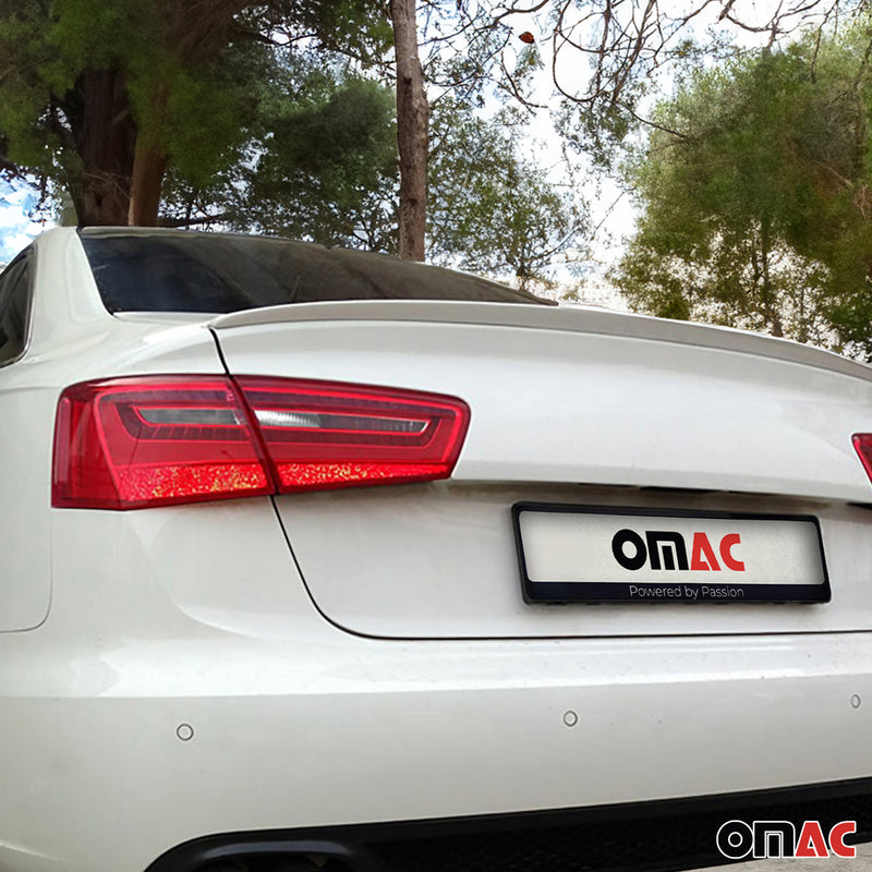 Spoiler posteriore, alettone posteriore, labbro posteriore per Audi A6 Limo C7 2011-2018 colore LY9C ABS