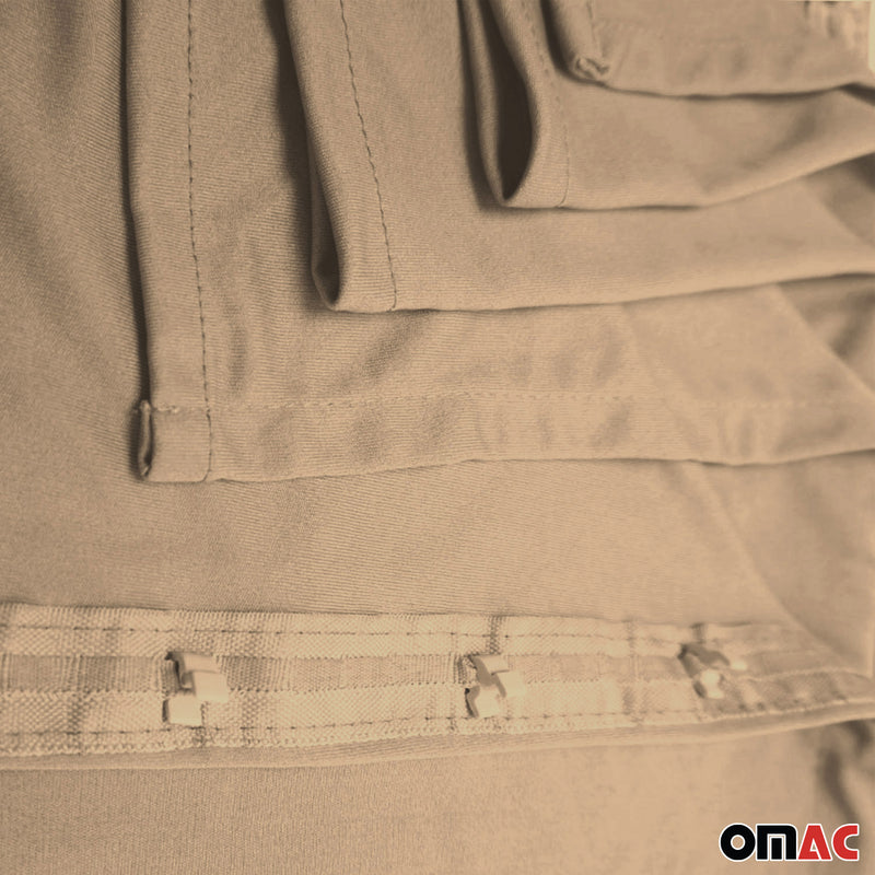 Tendine parasole per portellone posteriore per Dacia Jogger Beige 2 pezzi