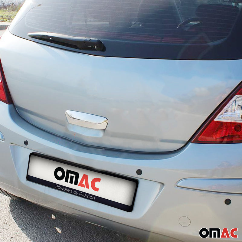 Maniglia di apertura del portellone posteriore per Opel Corsa D 2006-2015 in acciaio inox cromato