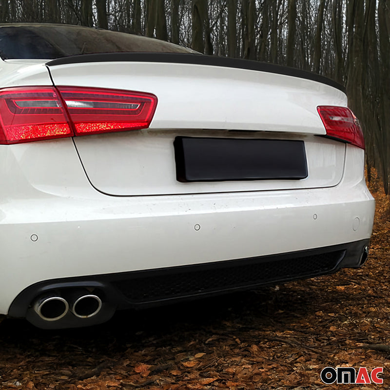 Spoiler posteriore, alettone posteriore, labbro posteriore per Audi A6 Limo C7 2011-2018 colore LY9B ABS
