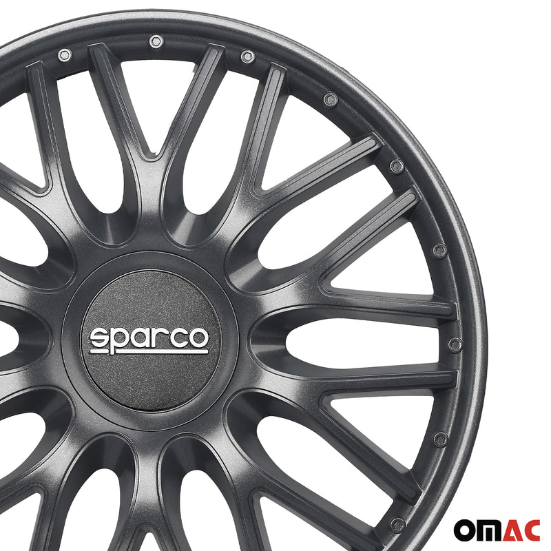 Coprimozzi Sparco 16 pollici Roma Grey 4 pezzi