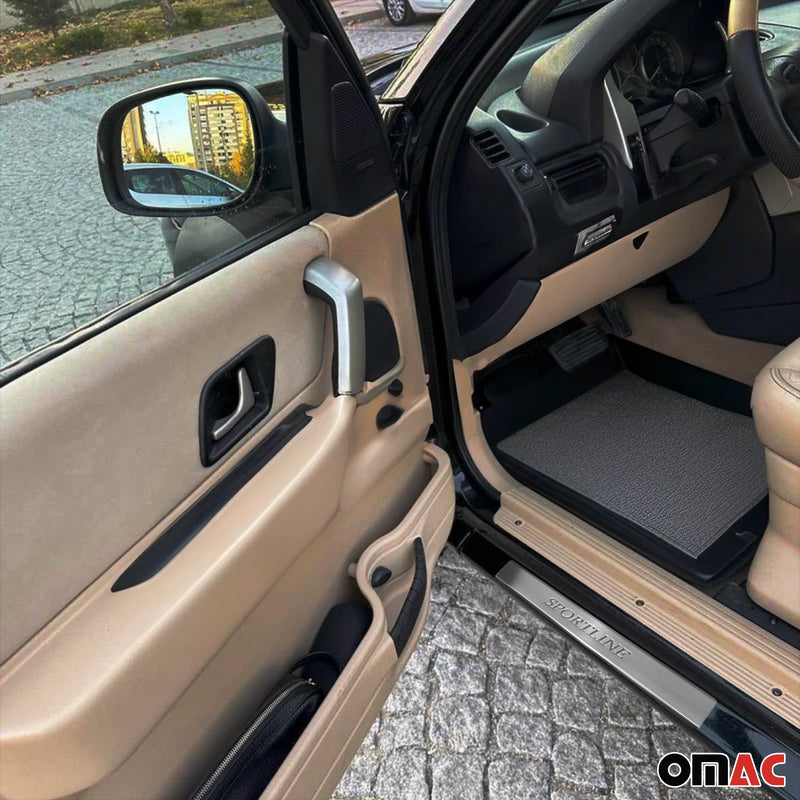 Soglie porte per Land Rover Freelander 2006-2014 in acciaio inox 4 pezzi