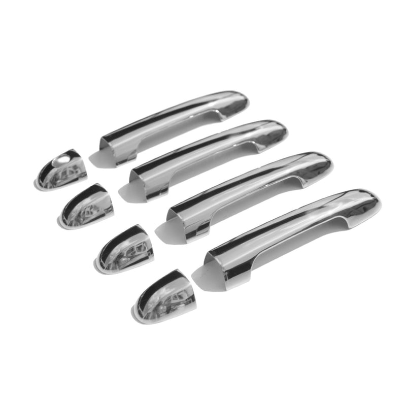 Copertura maniglia porta cromata per Hyundai Elantra 2007-2011 4 porte in acciaio inox 8x 