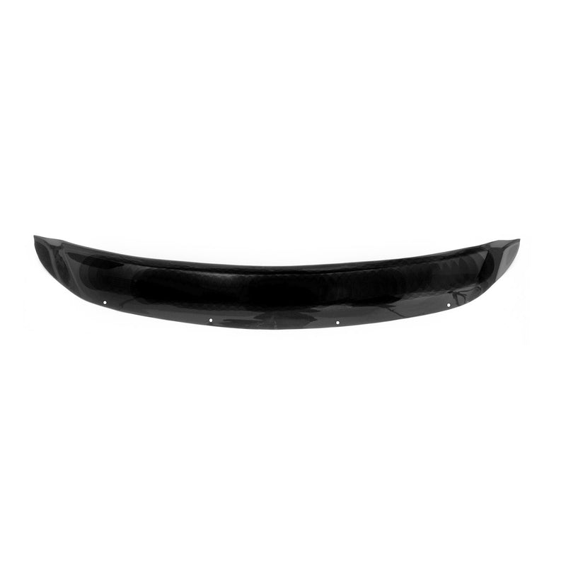 Deflettore cofano protezione insetti e pietre per Opel Corsa D 2006-14 scuro 