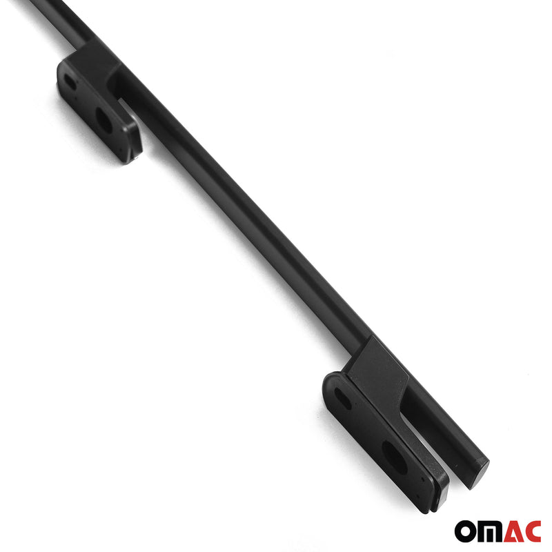 Barre portatutto in alluminio per Mitsubishi L200 DoubleCab 2015-2025 ABE Nero