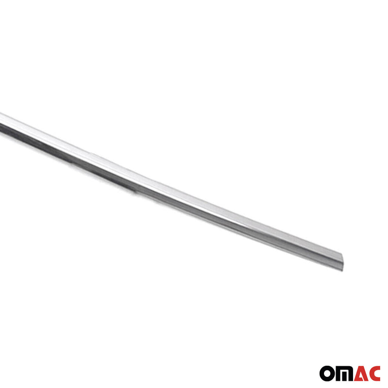 Strisce griglia per Nissan Navara 2016-2020 in acciaio inox argento 