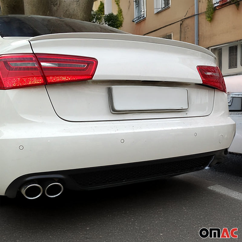 Spoiler posteriore, spoiler sul tetto, labbro posteriore per Audi A6 Limo C7 2011-2018 con primer ABS