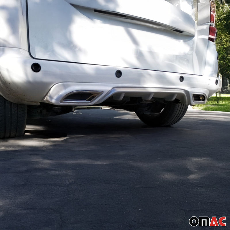 Paraurti posteriore diffusore per Peugeot Partner Tepee 2008-2018 primerizzato 1 pz 