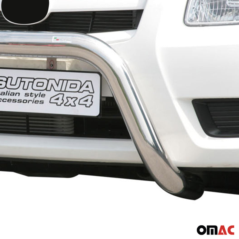 Protezione anteriore per Mazda BT-50 2009-2012 ø76mm acciaio argento