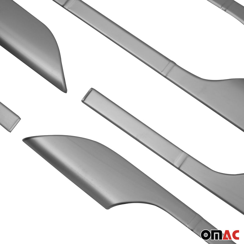Striscia di protezione per portiera laterale per Dacia Duster 2018-2021 Cromo spazzolato 6x 