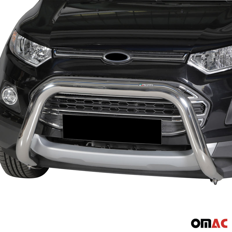 Frontbügel Frontschutzbügel für Ford Ecosport 2013-2017 ø76mm Stahl Silber
