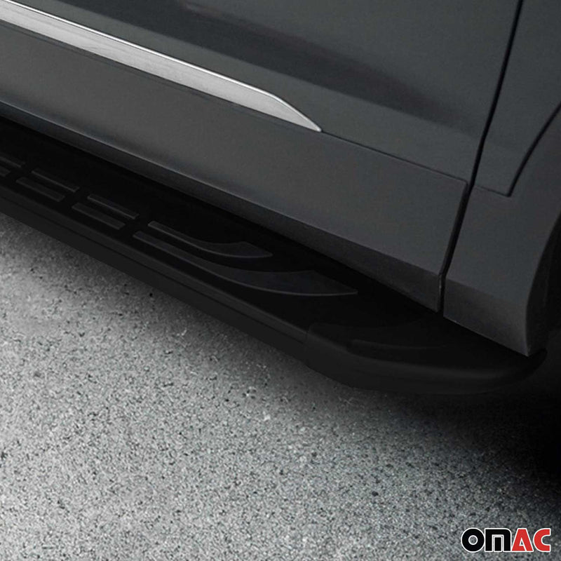 Pedane laterali per Kia Sorento 2012-2015 Alu Black