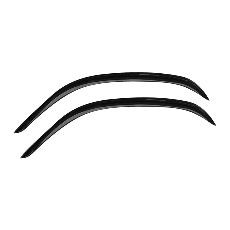 Deflettore antivento e antipioggia per Smart ForTwo 453 Coupe 2014-2025 Acrilico scuro 2x