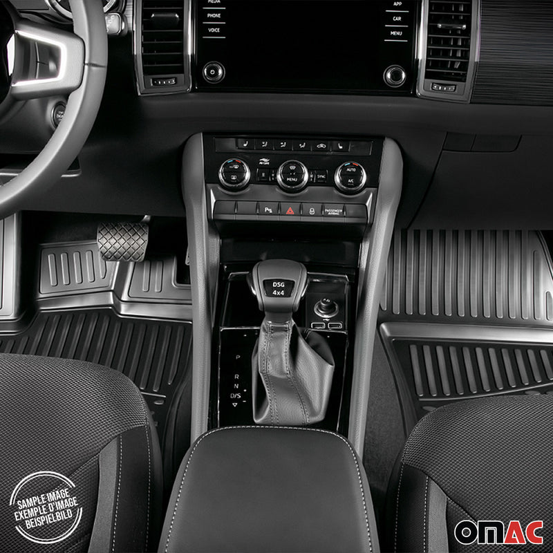Tappetini Volvo XC60 2008-2017 in TPE nero, 4 pezzi