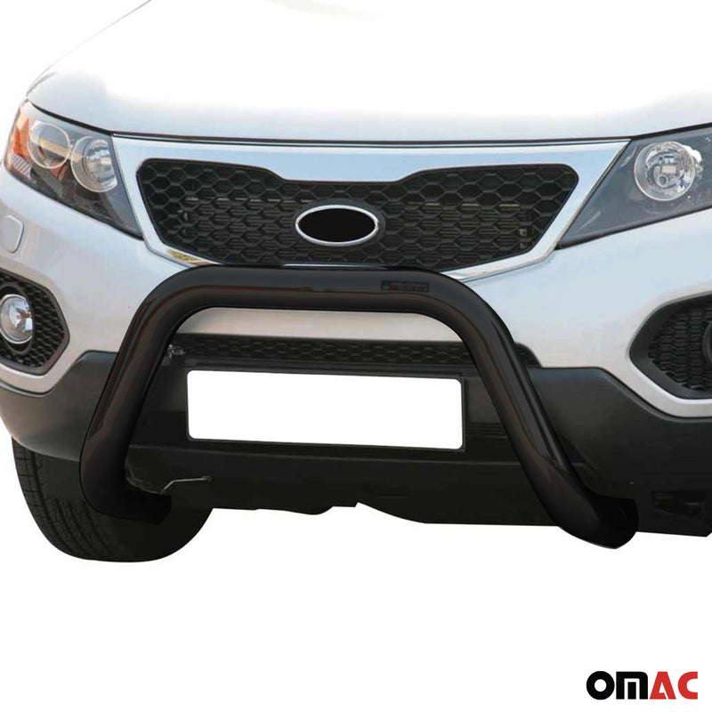Protezione anteriore per Kia Sorento 2009-2012 ø76mm acciaio nero