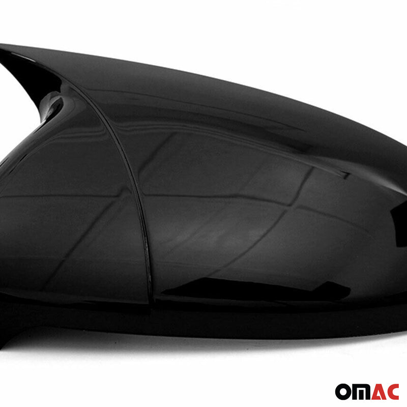 Calotte specchietti retrovisori per VW Golf 2012-2019 ABS nero lucido 2 pezzi