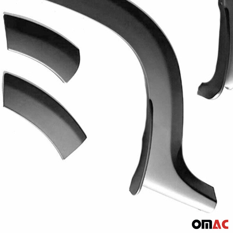Prolunghe parafanghi passaruota per Dacia Duster 2010-2018 ABS Nero 8 pezzi 