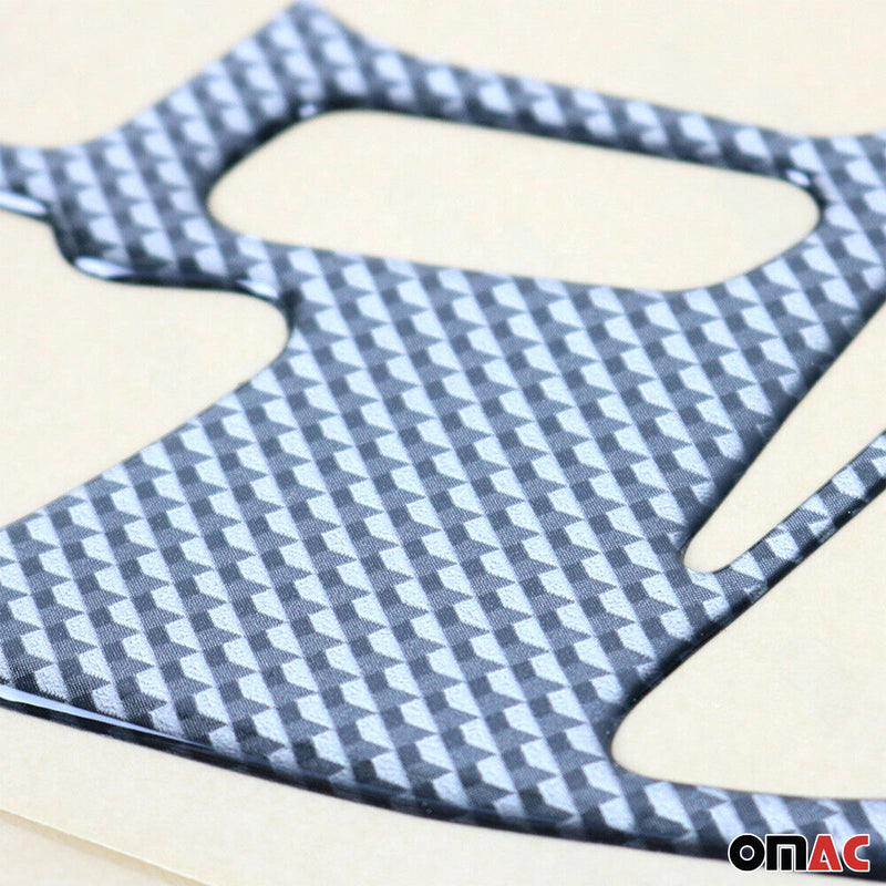 Decorazione interna abitacolo per Isuzu D-Max 2002-2008 effetto carbonio 16 pezzi 