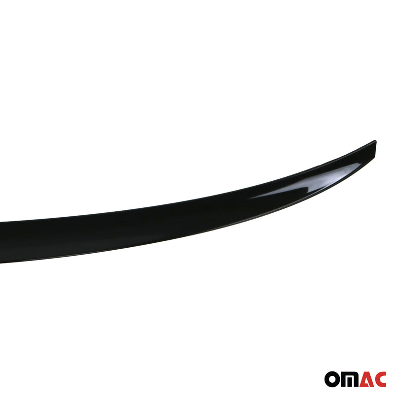 Spoiler posteriore alettone posteriore labbro posteriore per Hyundai Accent SD 2010-2017 ABS Nero 
