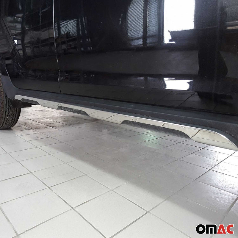 Striscia di protezione per porta laterale per Dacia Duster 2018-2021 in acciaio inox cromato 6x 