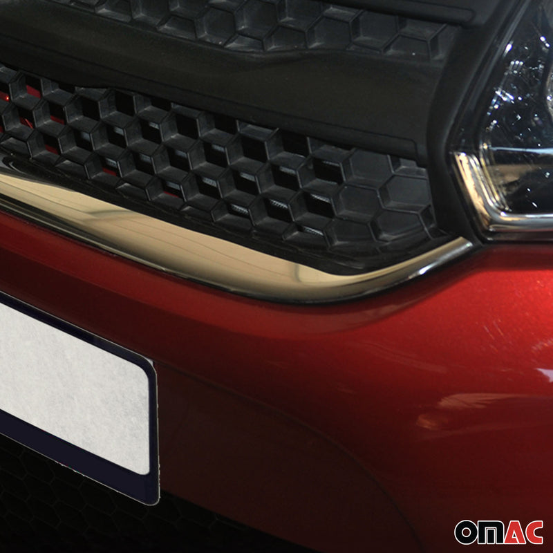 Strisce griglia per Dacia Sandero 2012-2017 inferiori cromate argento