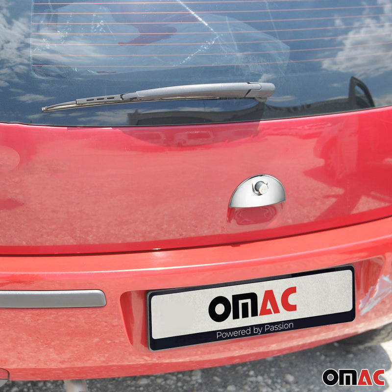 Maniglia del cofano del bagagliaio per Opel Corsa C 2000-2009 in acciaio inox cromato