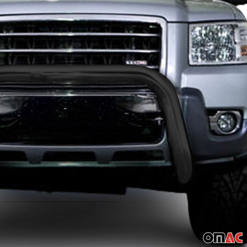 Barra di protezione anteriore in acciaio per Ford Ranger 2007-2012 con ABE Nero 
