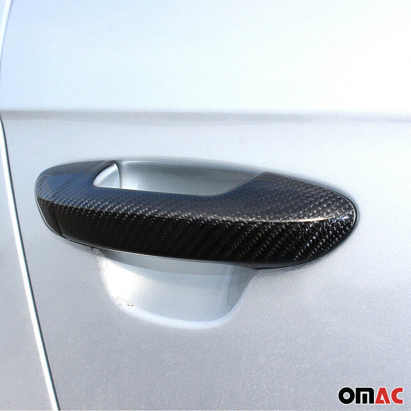 Copri maniglia porta, copri maniglia porta per Seat Arona Ateca 2017-2025 4 porte carbonio 8x