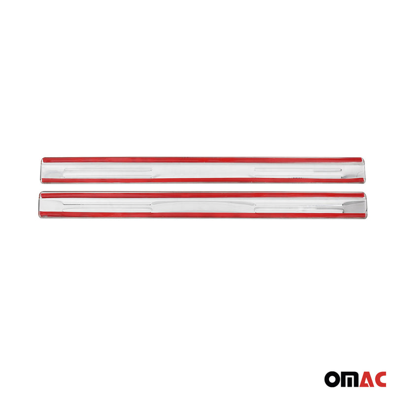 Soglie porte Exclusive per VW Golf mk6 2009-2013 in acciaio inox 2 pezzi 