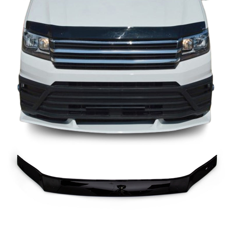Deflettore cofano protezione insetti e pietre per VW Crafter 2017-2025 scuro 