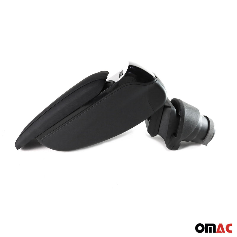 Armlehne Mittelarmlehne Mittelkonsole für Seat Ibiza 2008-2017 PU-Leder Schwarz