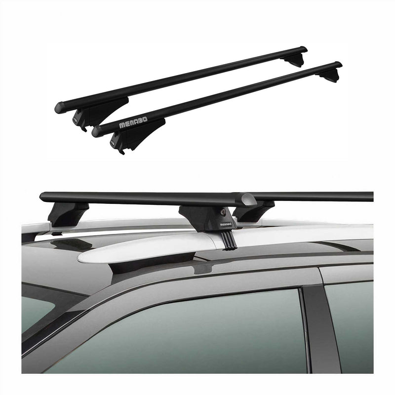 Menabo Dachträger Grundtäger für Mini Countryman F60 2017-2023 75kg Alu Schwarz